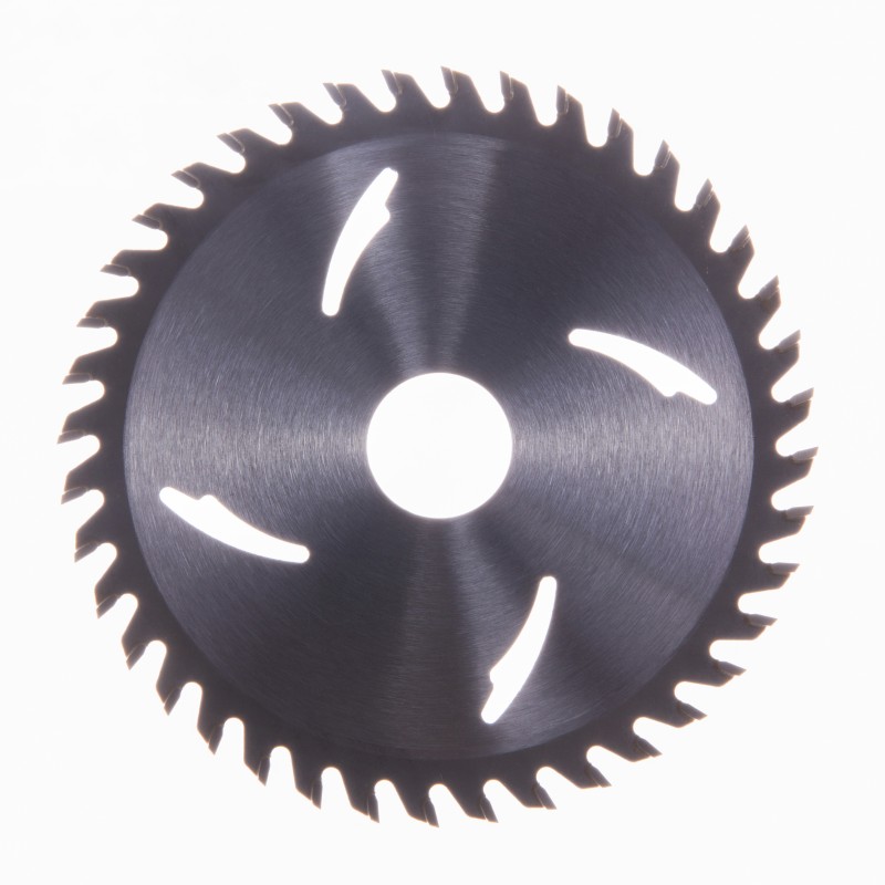 Crescent Moon Stabilizer Vents Circular Saw Blade for Wood Cutting, ATB TCT Tungsten Carbide Tipped
